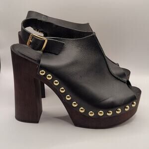 Charles David Ciao Sandal Black Size 9